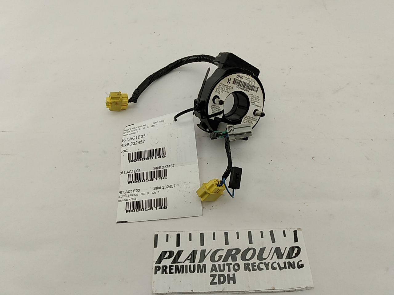 R様用 アースアクイラ1点 Acura RSX Clock Spring | Playground PAR