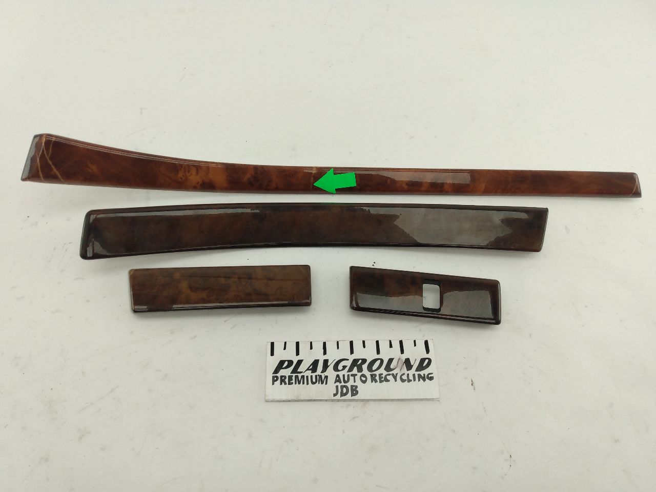 HAIG パブミラー 535×535mm 木製フレーム BMW 540I Interior Wood Panel Trim Set | Playground PAR