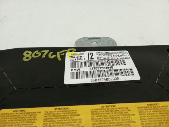 BMW 325CI Passenger Right Front Door Airbag Module