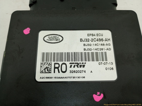 Range Rover Evoque Parking Brake Control Module