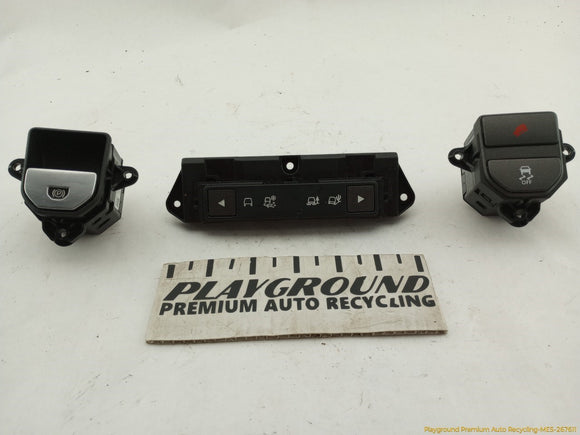 Range Rover Evoque Set Of 3 Center Console Control Switches