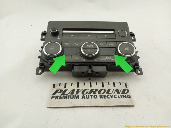 Range Rover Evoque Climate Control Panel
