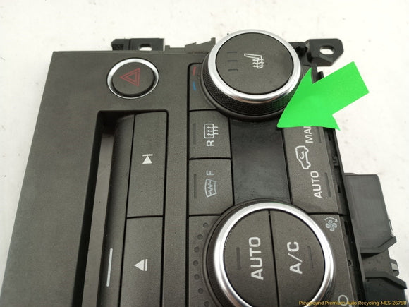 Range Rover Evoque Climate Control Panel