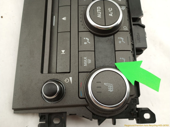 Range Rover Evoque Climate Control Panel