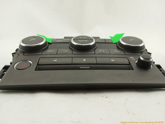 Range Rover Evoque Climate Control Panel