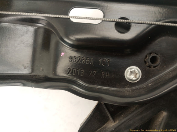 Range Rover Evoque Passenger Right Front Door Window Regulator