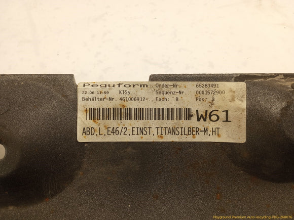 BMW 325CI Driver Left Rocker Panel Side Skirt