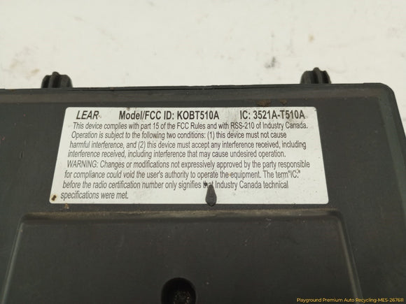 Range Rover Evoque Passenger Right Cabin Fuse Box