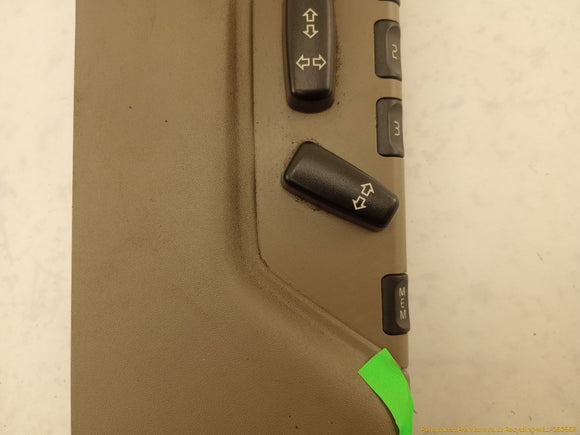 Volvo XC70 Front Left Power Seat Control Switch & Trim