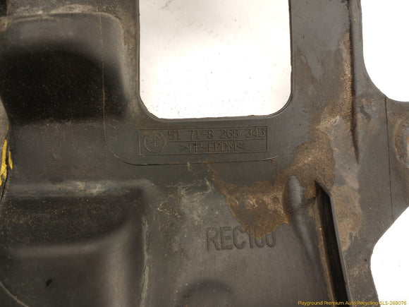 BMW 325CI Driver Left Front Inner Fender Liner