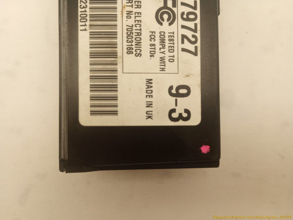 Saab 9-3 Tire Pressure Monitoring System Module