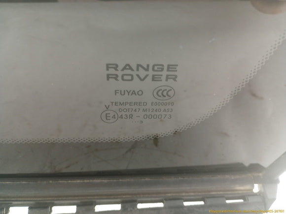 Range Rover Evoque Passenger Right Rear Quarter Window Glass
