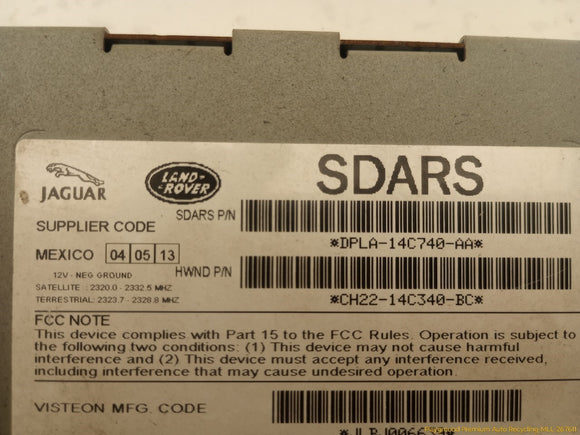 Range Rover Evoque Sirius Satellite Radio Receiver Module