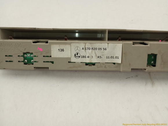 Mercedes SLK320 Third Brake Light