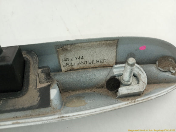 Mercedes SLK320 Trunk Deck Lid License Plate Handle