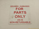 Saab 9-3 **AS IS** Driver Left Tail Light-1