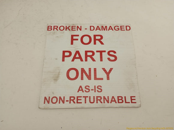 Saab 9-3 **AS IS** Driver Left Tail Light