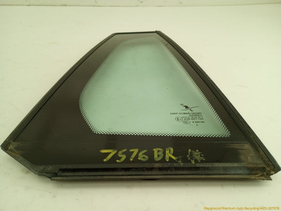 Saab 9-3 Rear Right Door Vent Window Glass