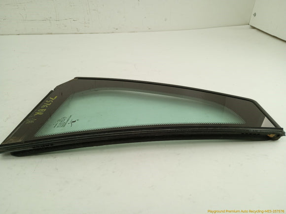 Saab 9-3 Rear Right Door Vent Window Glass