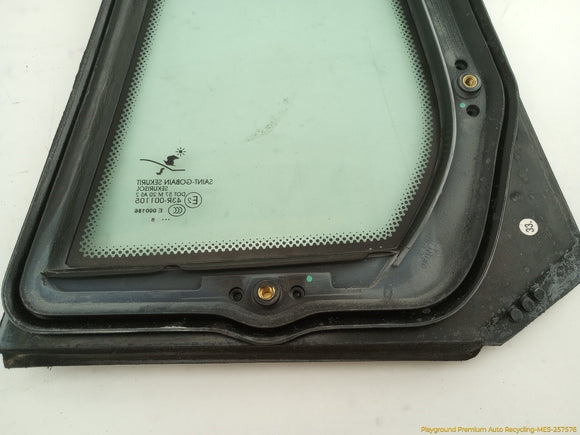 Saab 9-3 Rear Right Door Vent Window Glass