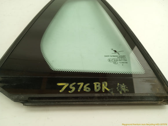 Saab 9-3 Rear Right Door Vent Window Glass