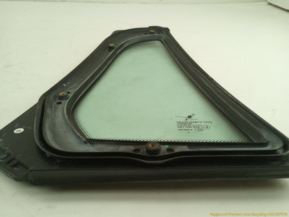 Saab 9-3 Rear Left Door Vent Window Glass