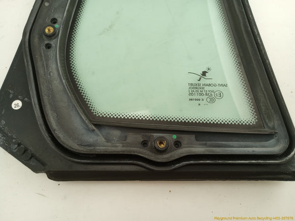 Saab 9-3 Rear Left Door Vent Window Glass