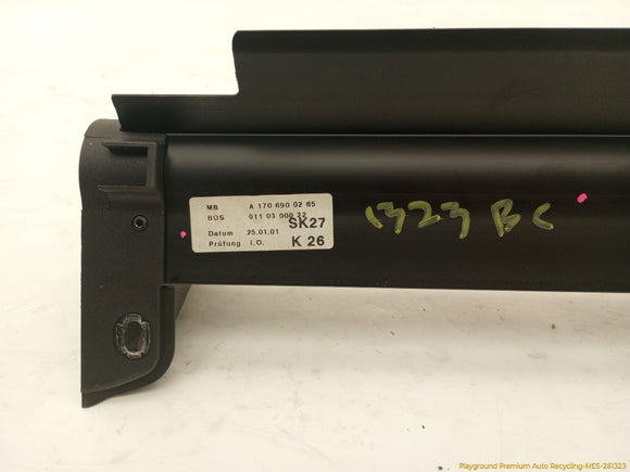 Mercedes SLK320 Trunk Cargo Cover
