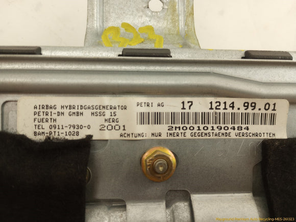 Mercedes SLK320 Front Right Door Airbag