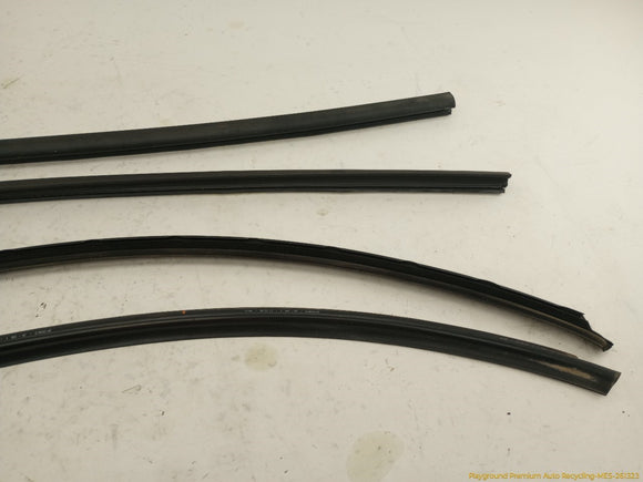 Mercedes SLK320 Set Of Door Window Belt Molding Strips