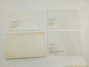 Mercedes SLK320 Owner's Manual Set-7