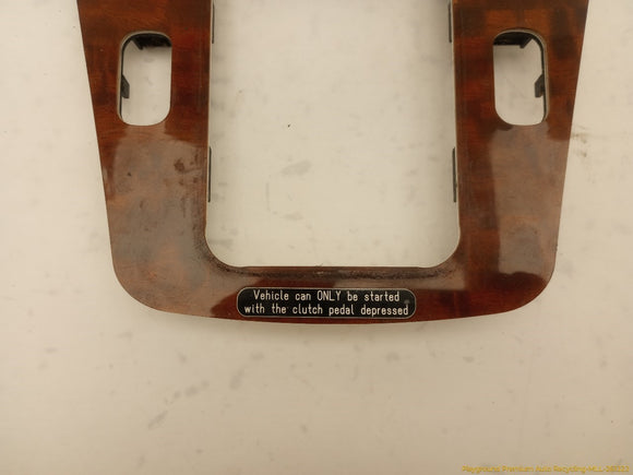 Mercedes SLK320 Center Console Interior Wood Trim Set
