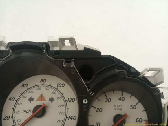 Mercedes SLK320 Instrument Cluster Speedometer