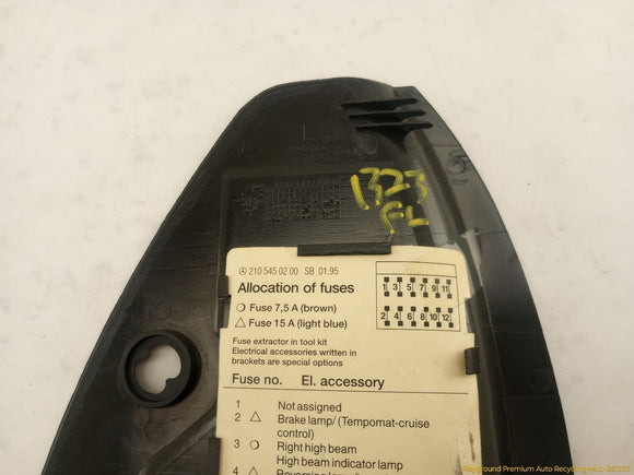 Mercedes SLK320 Pair Of Dashboard End Caps