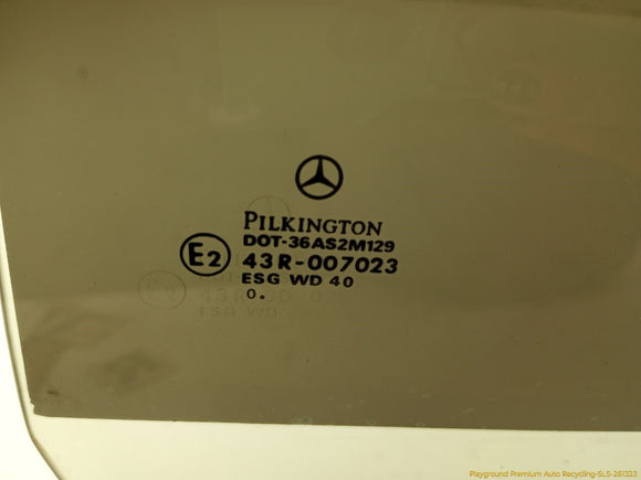 Mercedes SLK320 Passenger Right Front Door Window Glass