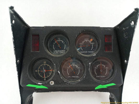 Chevrolet Corvette C3 Center Instrument Gauge Cluster