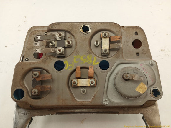 Chevrolet Corvette C3 Center Instrument Gauge Cluster