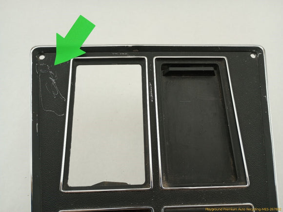 Chevrolet Corvette C3 Center Console Shifter Bezel Plate Trim