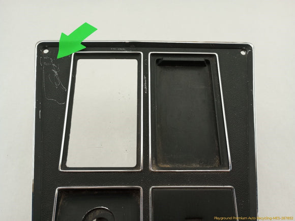 Chevrolet Corvette C3 Center Console Shifter Bezel Plate Trim