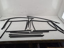 Saab 9-3 Set Of Door Window Belt Molding Strips-1