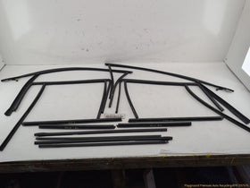 Saab 9-3 Set Of Door Window Belt Molding Strips