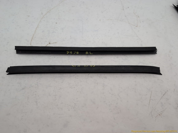 Saab 9-3 Set Of Door Window Belt Molding Strips
