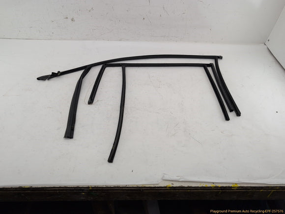 Saab 9-3 Set Of Door Window Belt Molding Strips