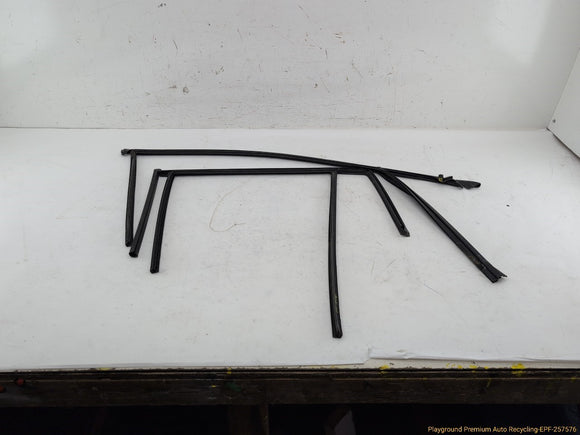 Saab 9-3 Set Of Door Window Belt Molding Strips