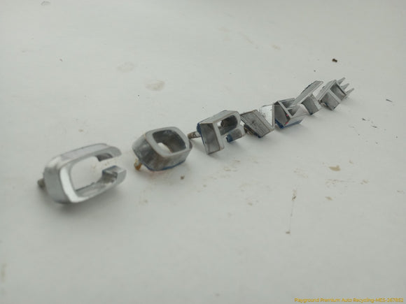 Chevrolet Corvette C3 Rear Bumper Corvette Emblem