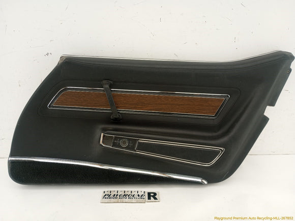 Chevrolet Corvette C3 Passenger Right Front Door Trim