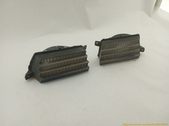 Chevrolet Corvette C3 Pair Of Front Bumper Turn Signal & Parking Lamps