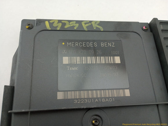 Mercedes SLK320 Convertible Top Roof Control Module