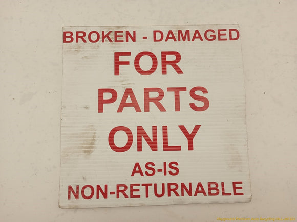 Mercedes SLK320 **AS IS** Passenger Right Front Door Trim