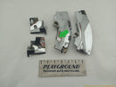Chevrolet Corvette C3 Pair Of Windshield Header Corner Moldings-1